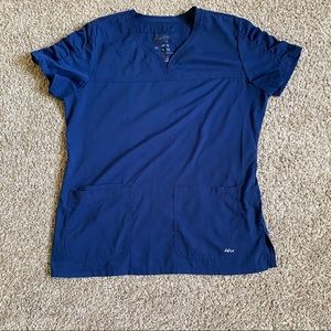 Navy Kd110 Scrub Top